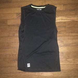RBX Black Muscle Tank Top